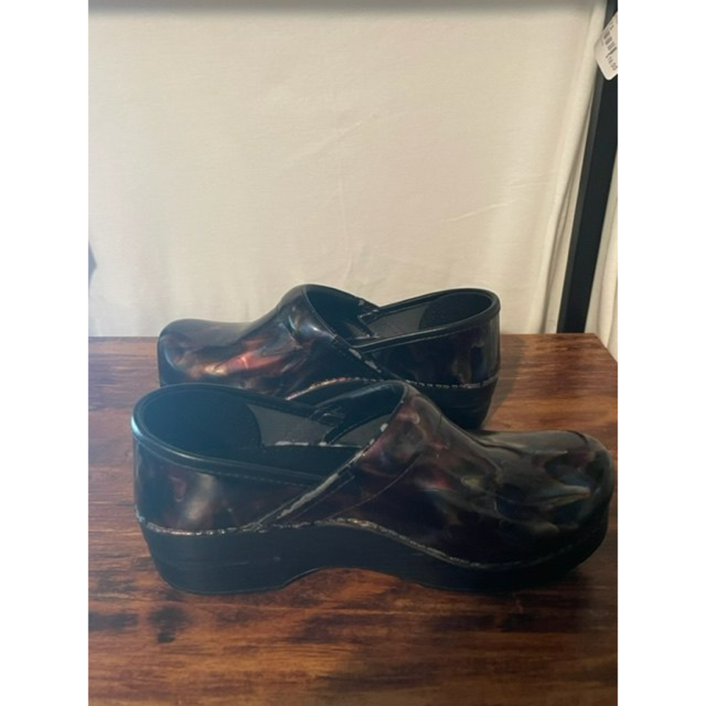 Dansko Colorful Patent Womens Shoes/Clogs Size 37… - image 6